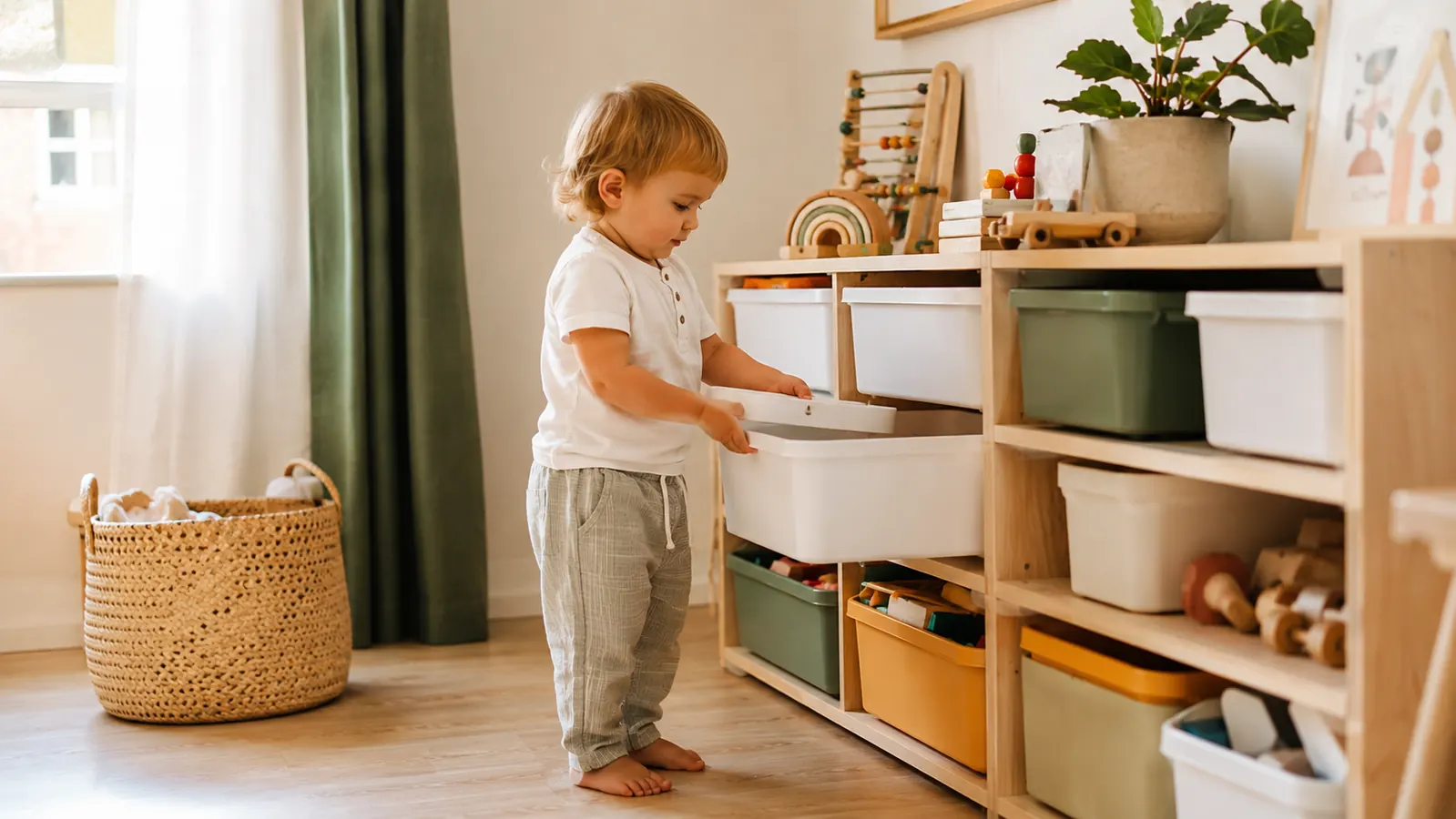How to Set Up Toy Storage Kids Actually Use on Their Own